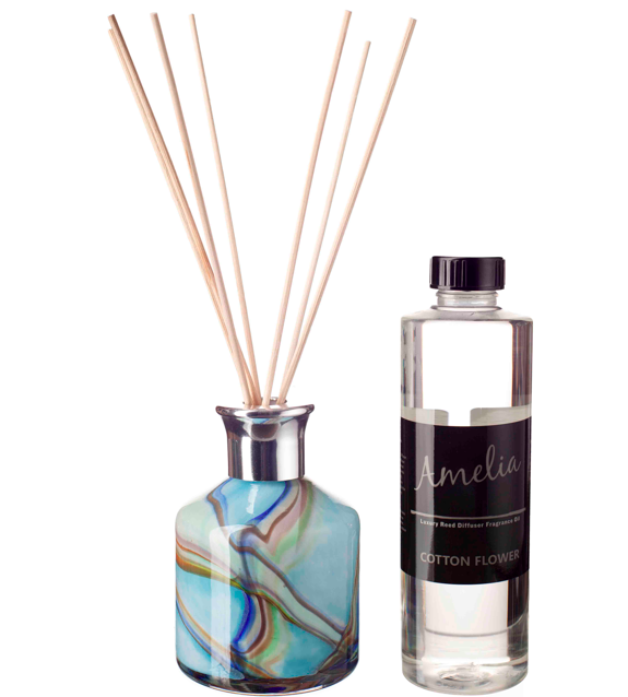 Small Cylinder Reed Diffuser - Oceanic