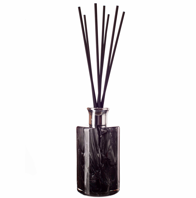Large Cylinder Reed Diffuser - Black Marble