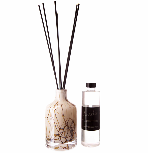 Apothecary Reed Diffuser - Cream Marble