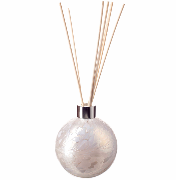 Sphere Reed Diffuser - Pearl White