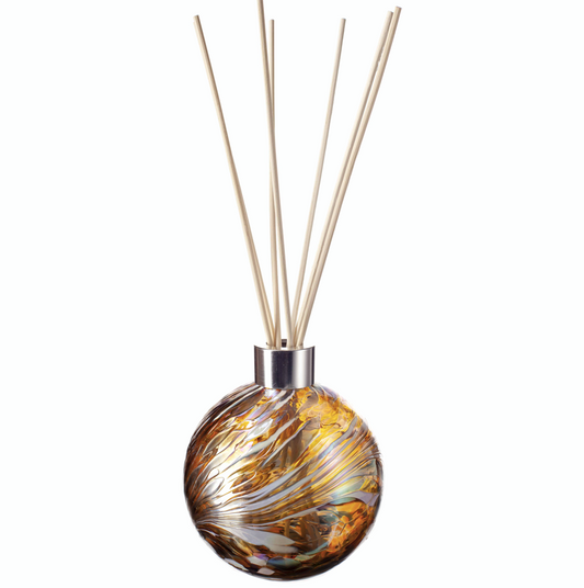 Sphere Reed Diffuser - Gold, Brown and White