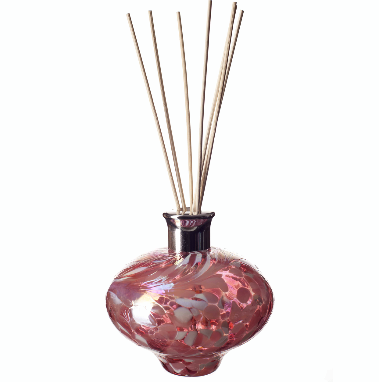 Oval Reed Diffuser - Pink and White