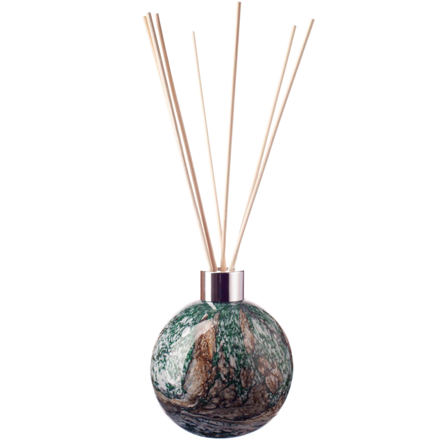 Sphere Reed Diffuser - Peacock Lustre