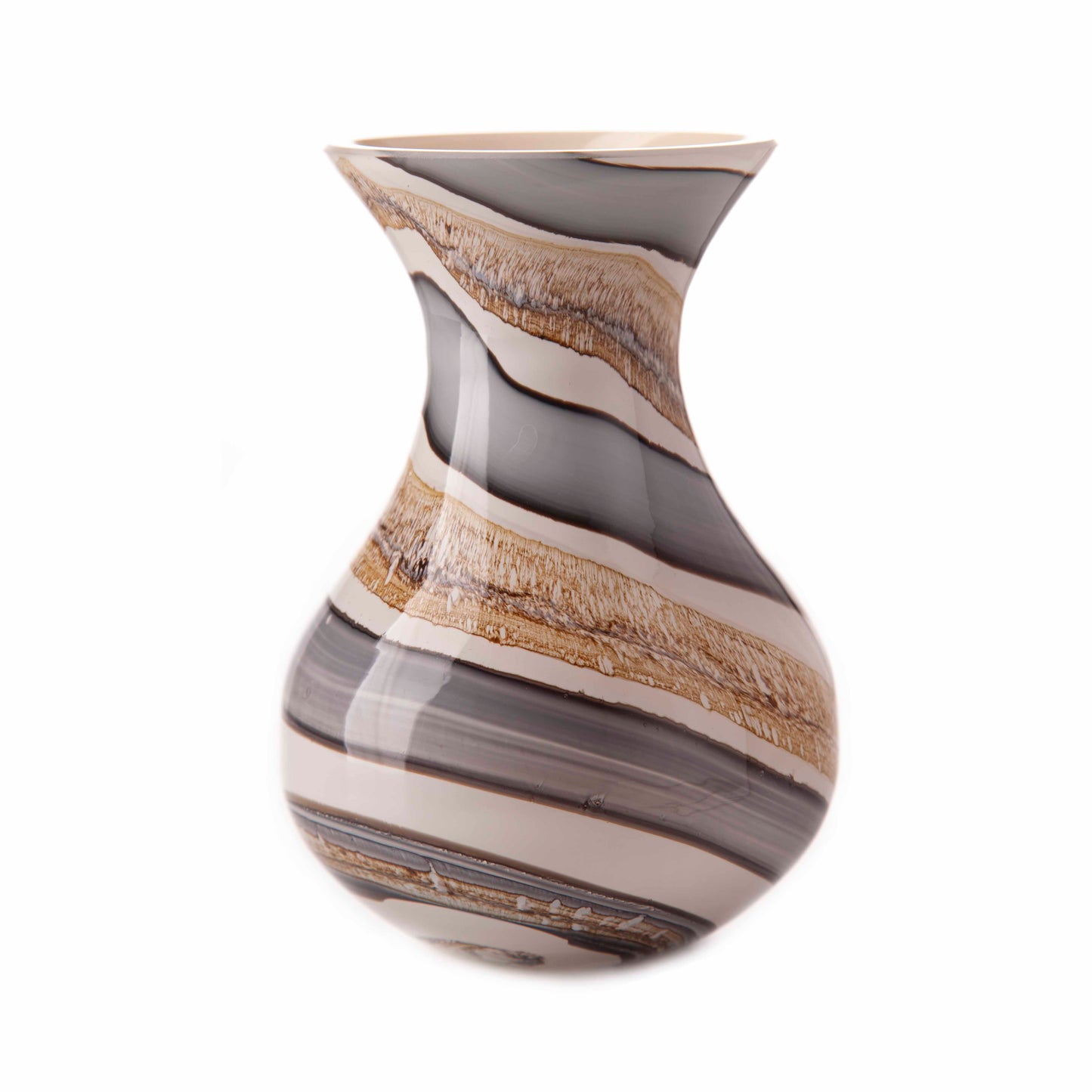 Small Posy Vase 17cm - Smoked Meadows