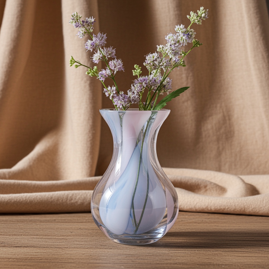 Small Posy Vase 17cm -Cotton Candy