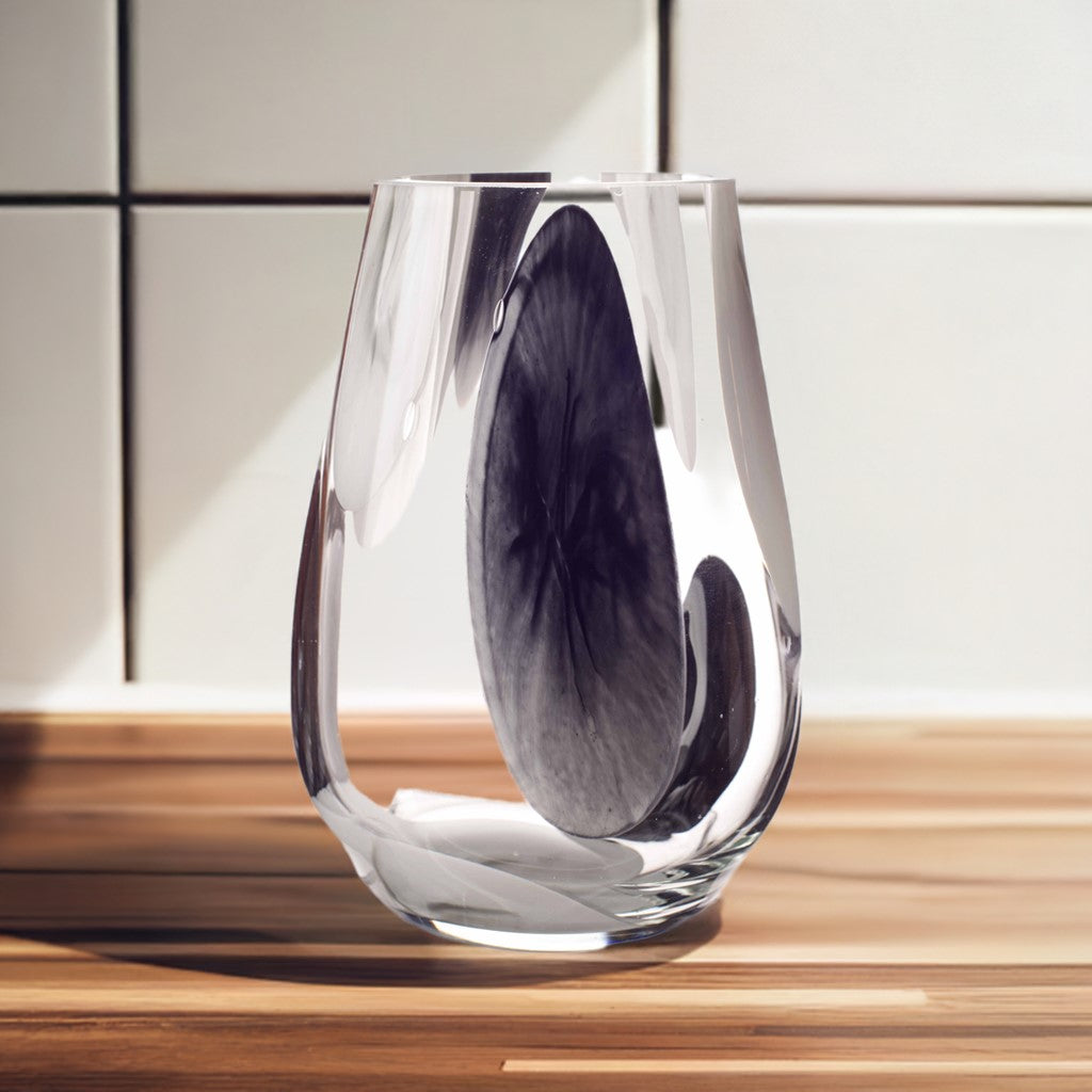 Medium Dome Vase 19cm - Storm Cloud