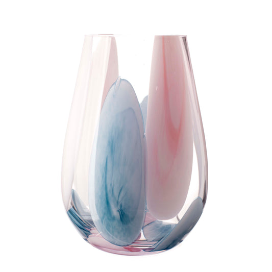 Medium Dome Vase 19cm - Cotton Candy