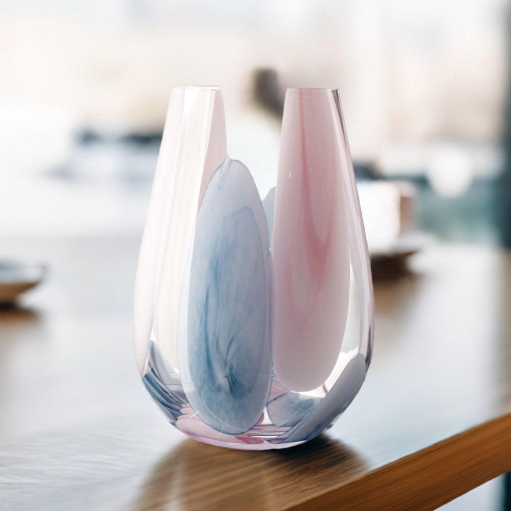 Medium Dome Vase 19cm - Cotton Candy