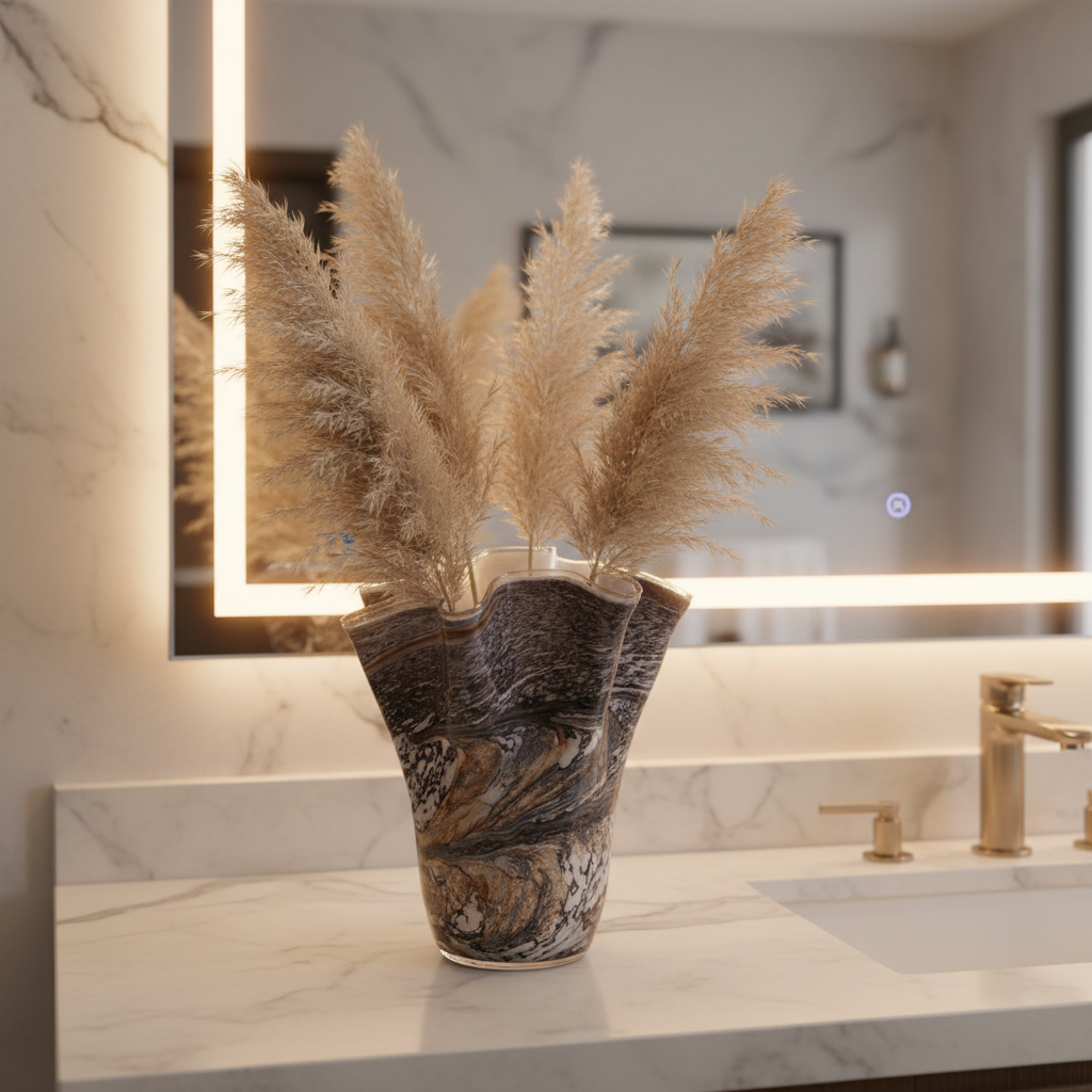Handkerchief Vase 25cm - Twilight Quarry