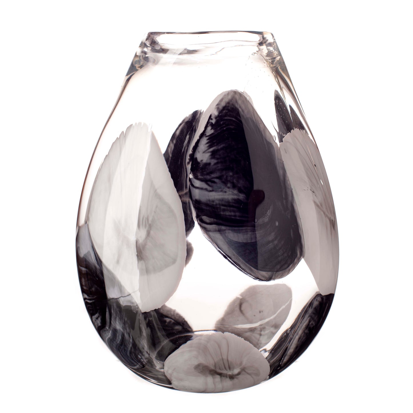 Oval Vase 30cm - Storm Cloud