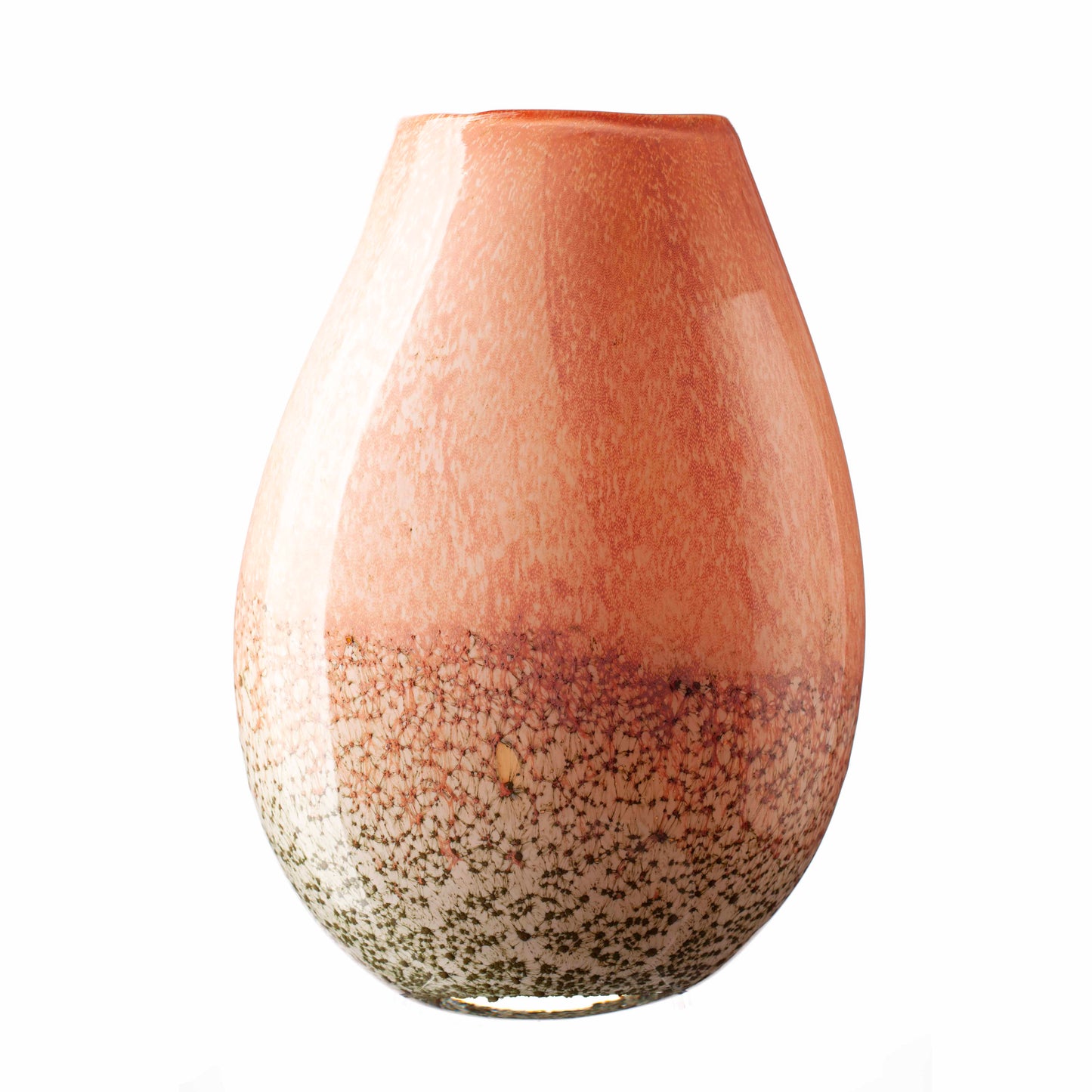Oval Vase 30cm - Evergreen Blush
