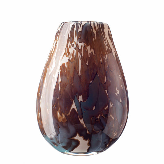 Oval Vase 30cm - Stormy Sky