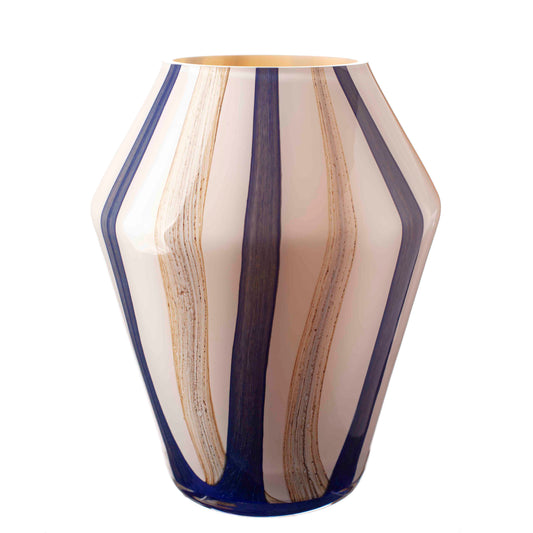 Diamond Vase 26cm - Naval Oak