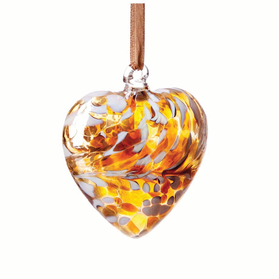 Birthstone Hanging Heart 8cm June