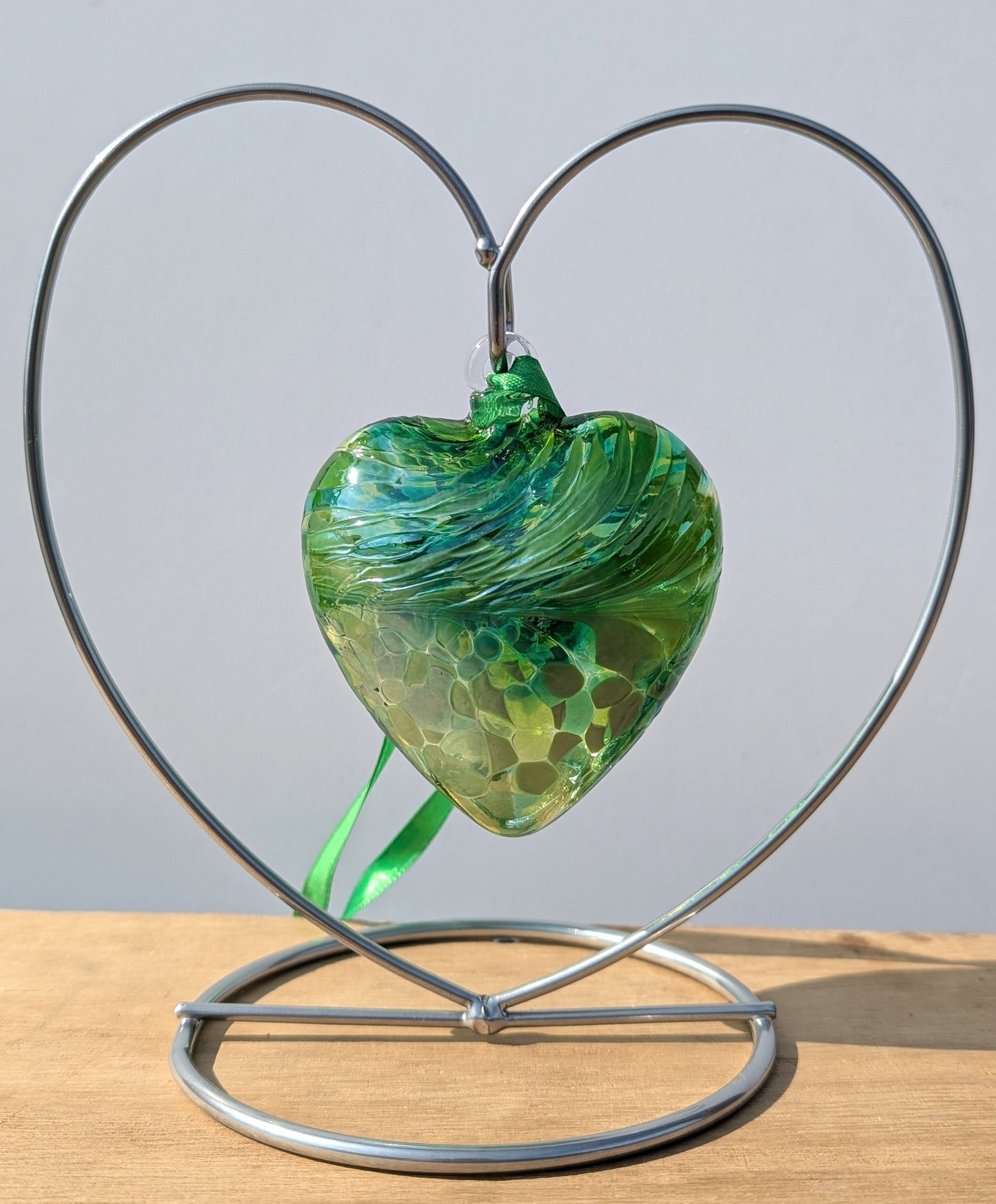 Birthstone Hanging Heart 8cm May