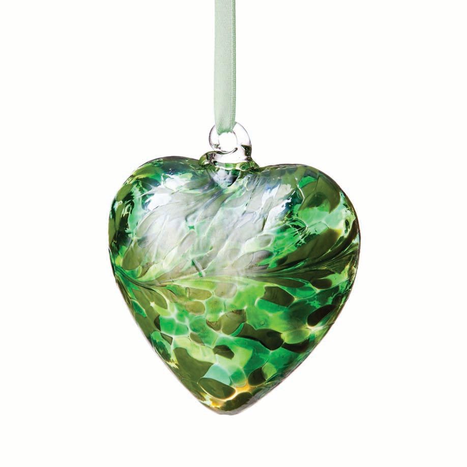 Birthstone Hanging Heart 8cm May