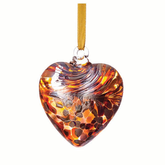 Birthstone Hanging Heart 8cm November