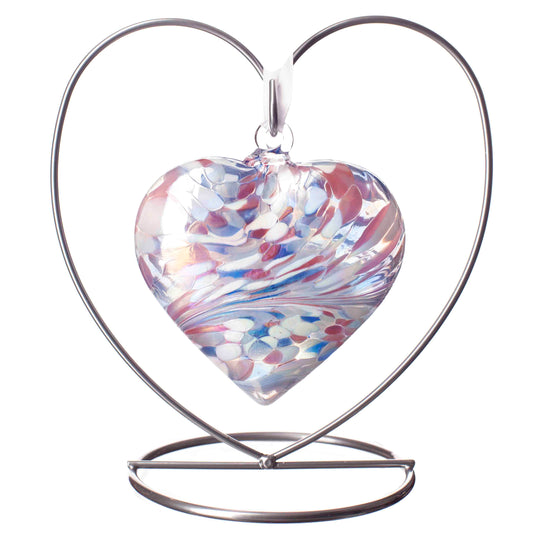 Friendship Heart with Stand 10cm