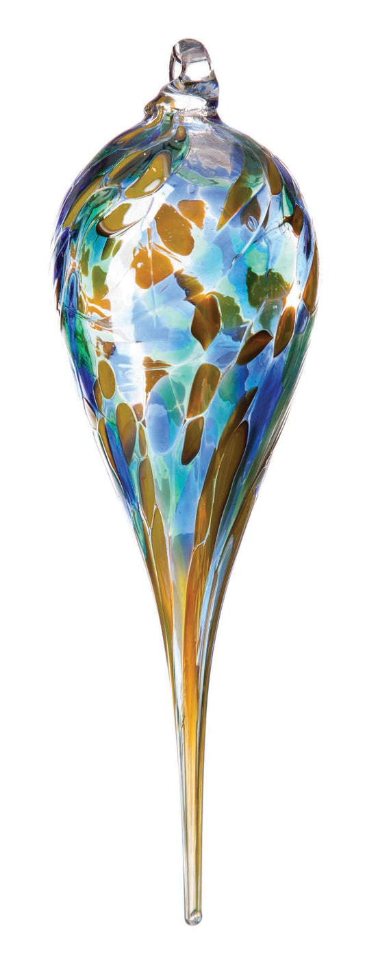 Birthstone Hanging Teardrop 20cm August