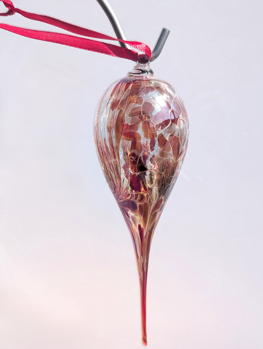 Birthstone Hanging Teardrop 20cm July