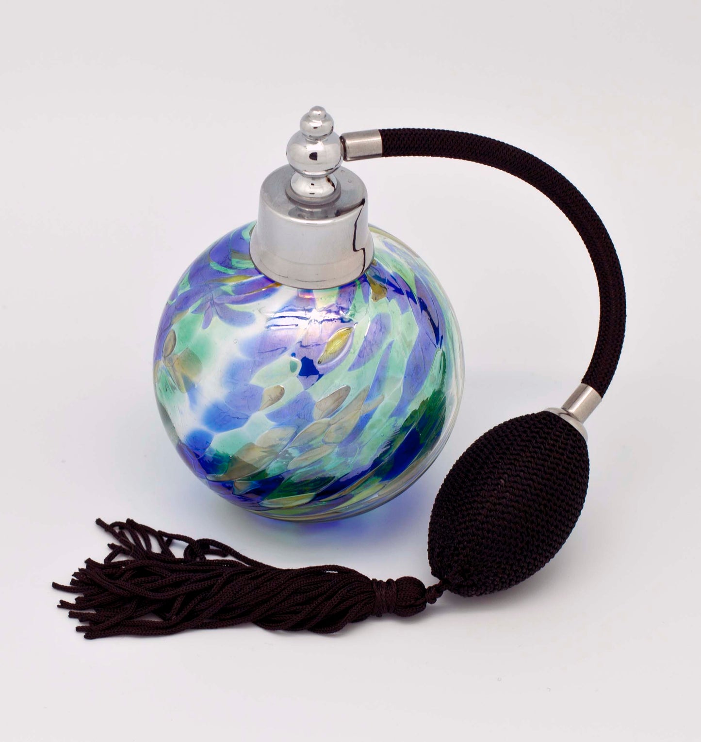 Vintage Glass Perfume Atomiser Bottles Birthstone